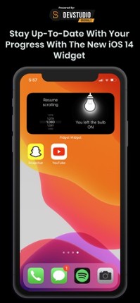 Fidget Widget - Keep Scrolling Image