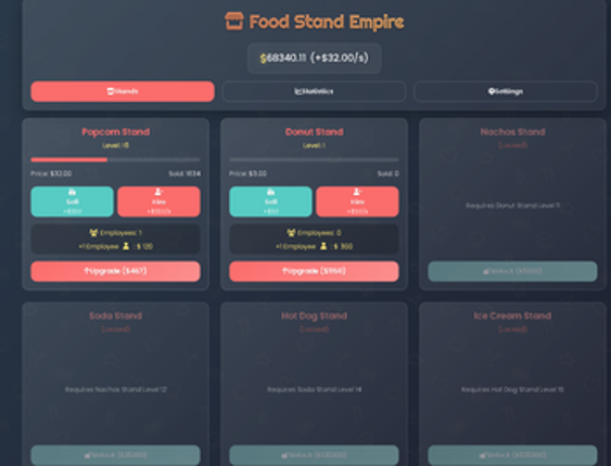 Food Stand Empire screenshot
