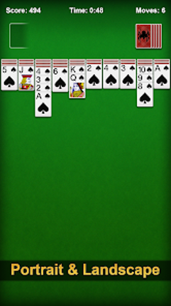 Spider Solitaire screenshot