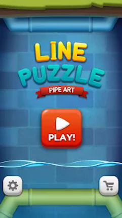 Line Puzzle: Pipe Art Image