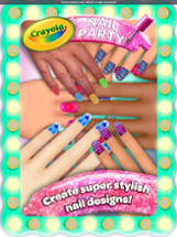 Crayola Nail Party: Nail Salon Image