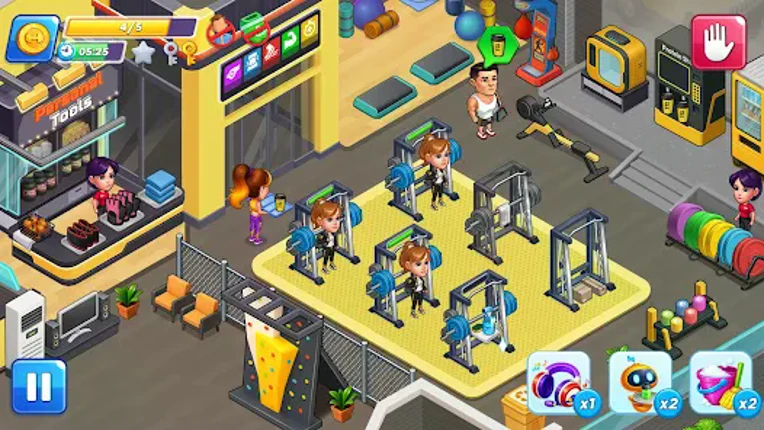 Gym Mania - Gym Workout Game Image