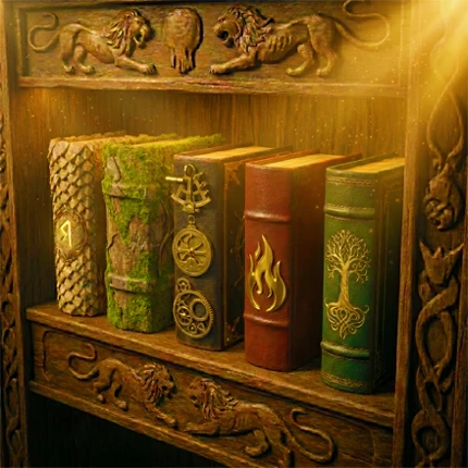 Tidy Up Books: Magic Librarian Image