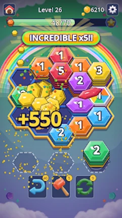 Hexa Pop: Color Sort Puzzle Image