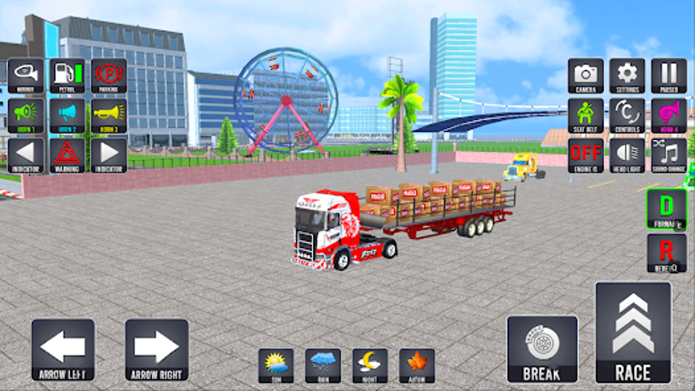 Truck Driving Offline Games 3d Image