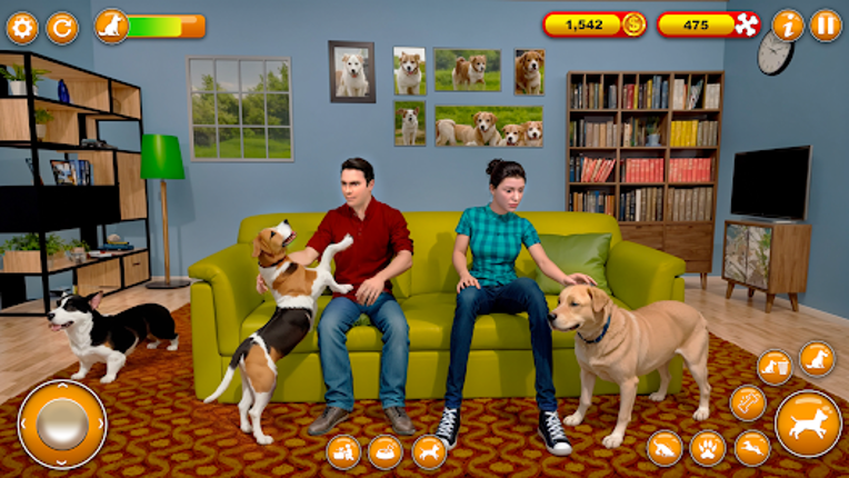 Pet Dog Family Adventure Games screenshot