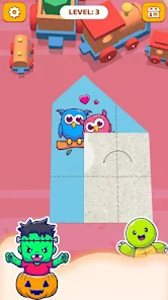 Paper Fold: Paper Puzzle 3D screenshot