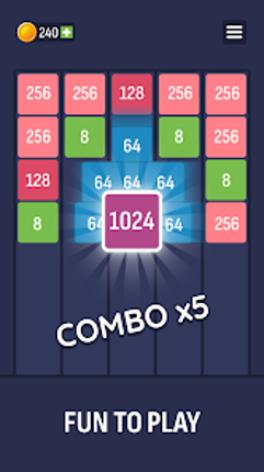 X2 Puzzle: Number Merge 2048 screenshot