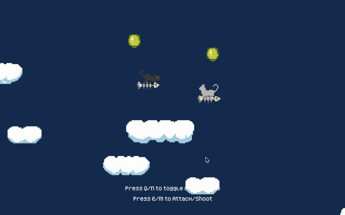 Games like Cloudy Cat Brawl - Bowen Wang _ Project 2b