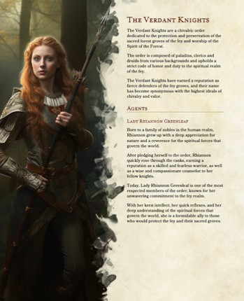 Factions & Deities Image