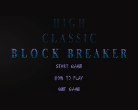 High Classic  Block Breaker Image