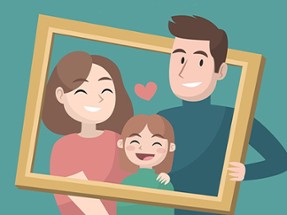 Happy Family Puzzle Image