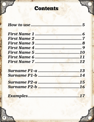 Name Maker Volume 5 Fairies screenshot