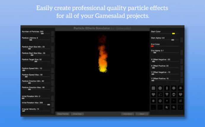 Particle Effects Simulator for Gamesalad - Free Image