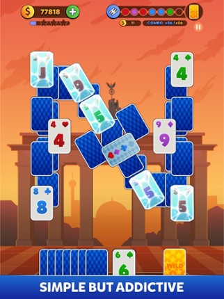 Solitaire Jazz Travel screenshot