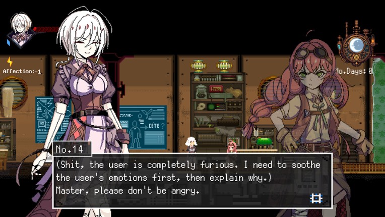 To the Stars: Do Maid Robots Dream of Electric Grapefruit screenshot