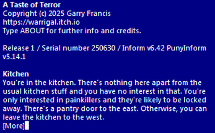 A Taste of Terror Image