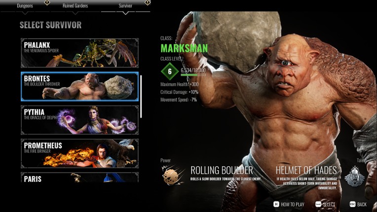 Achilles: Survivor screenshot