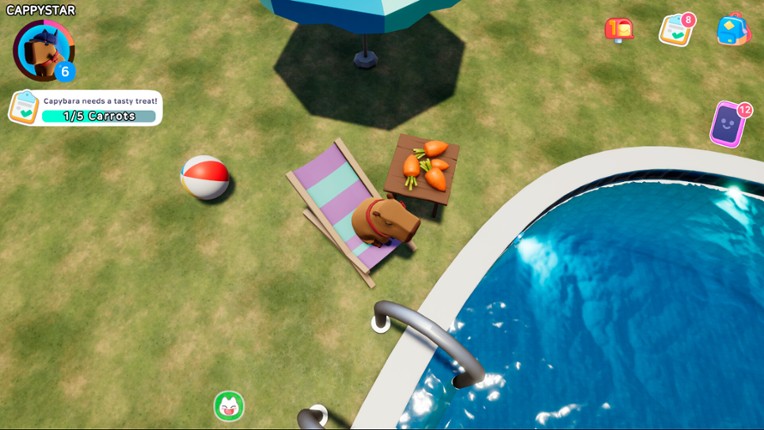 Capybara Hot Tub Image