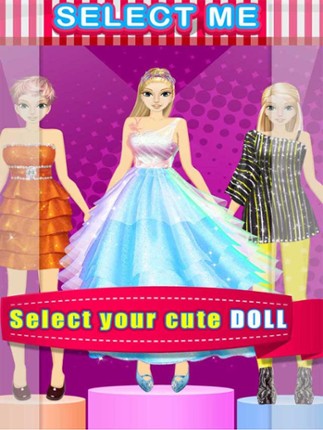 Dreamy Fashion Doll - Party Dress Up &amp; Fashion Make Up Games screenshot