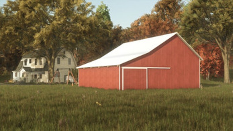 FS25 32x34 Hay Shed screenshot