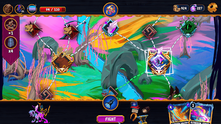 Breach Wanderers: Deckbuilder screenshot