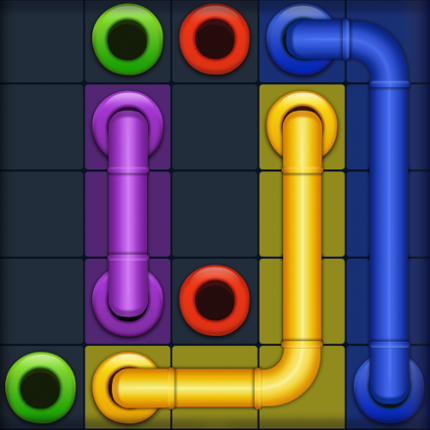 Line Puzzle: Pipe Art Image