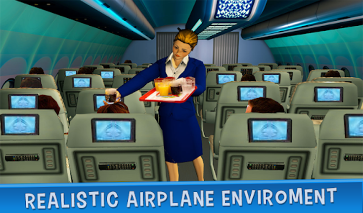 Airhostess Flight Pilot 3D Sim Image