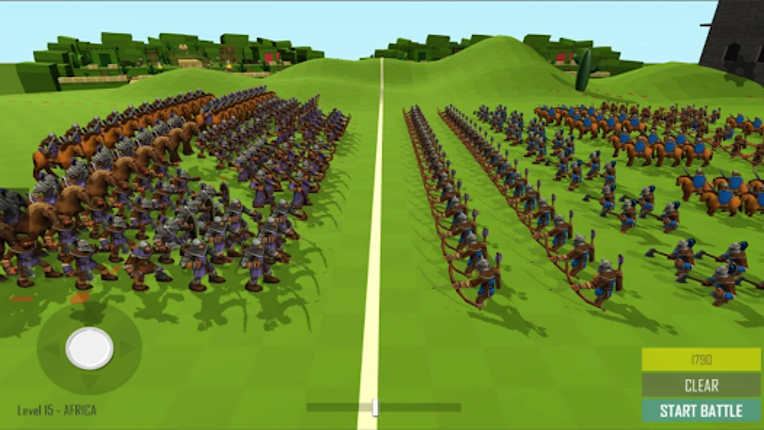Medieval Battle Simulator Game screenshot