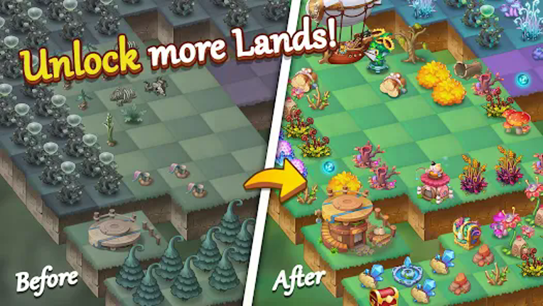 Merge Elves-Merge 3 Puzzles screenshot