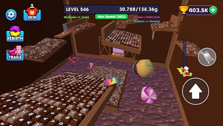Keyboard Escape: Speed Parkour screenshot