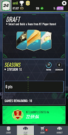 Nicotom 24 Draft + Pack Opener screenshot