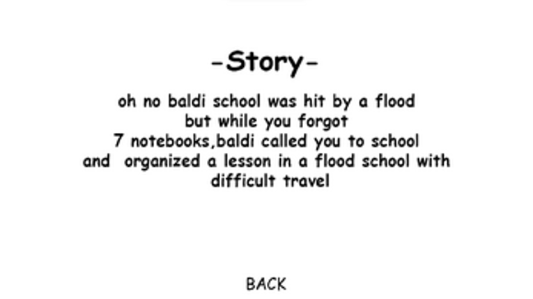 Baldi's Basics Flood Escape screenshot