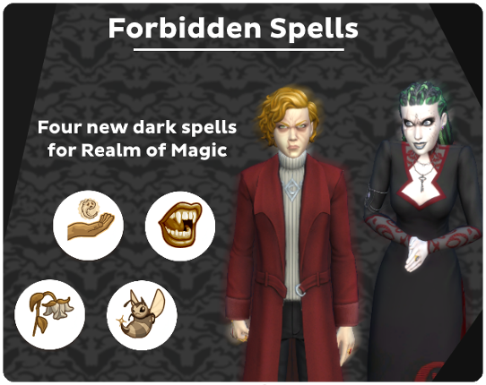 Forbidden Spells Game Cover