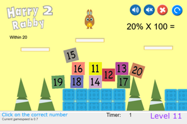 HarryRabby 2 Find Number from Percentage FREE Version Image