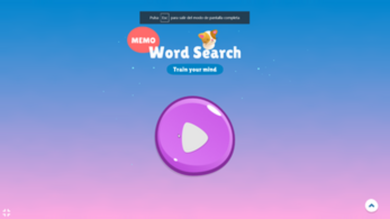 Memo Word Search screenshot
