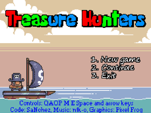 Games like Treasure Hunters | ZX spectrum Next