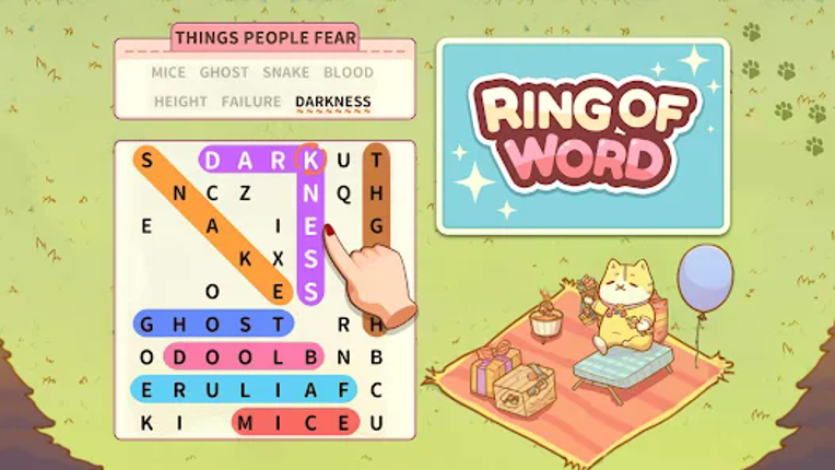 Ring of Words2: Cats Party Image