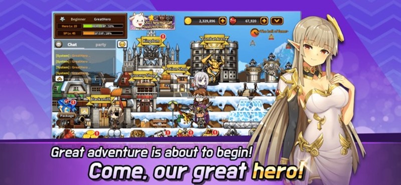 Hero Town Online screenshot