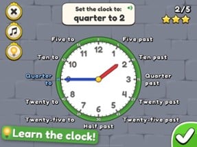 King of Math: Telling Time Image