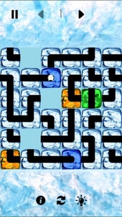 Lost Polar Bear - block puzzle game screenshot