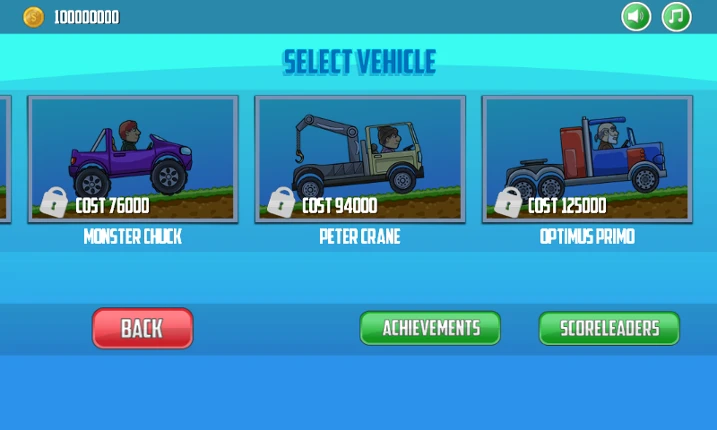 Mountain Car Climb Image