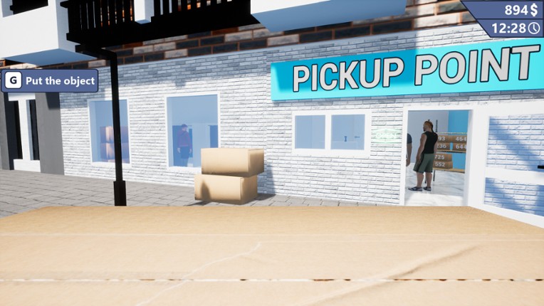Pickup Point Simulator screenshot
