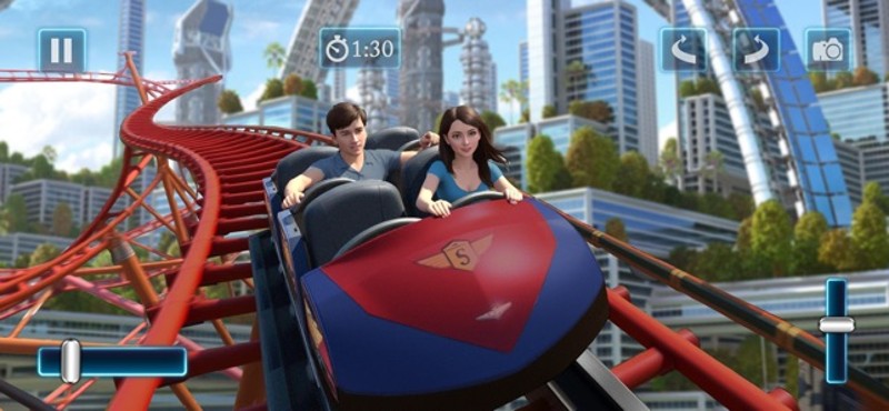 Roller Coaster Simulation 2025 screenshot