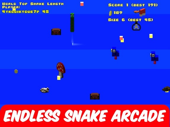Snaky - Endless Snake Arcade Image