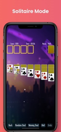 Solitaire SBlue screenshot