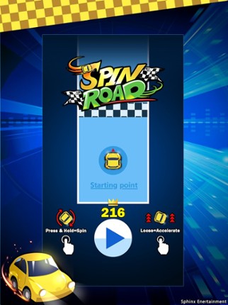 Spin Road: Finger Driver screenshot