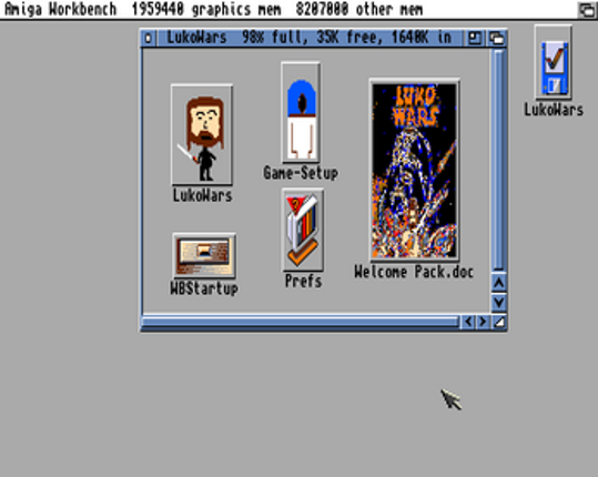 StarLukoWars3D (Amiga) Image
