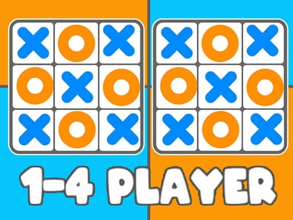 Tic Tac Toe 1-4 Player Game Cover