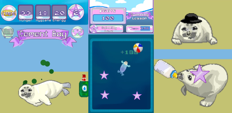 Virtual Seal Pet Image